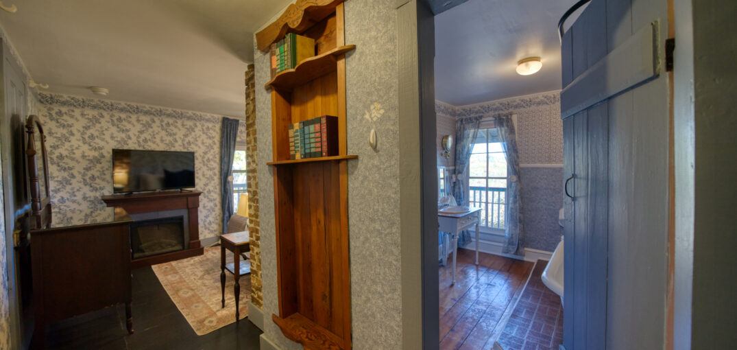 Room with a View at the Piedmont on Spring in downtown Eureka Springs