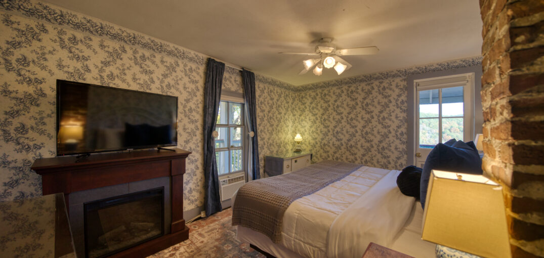 Room with a View at the Piedmont on Spring in downtown Eureka Springs