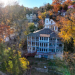 Piedmont on spring in downtown Eureka Springs